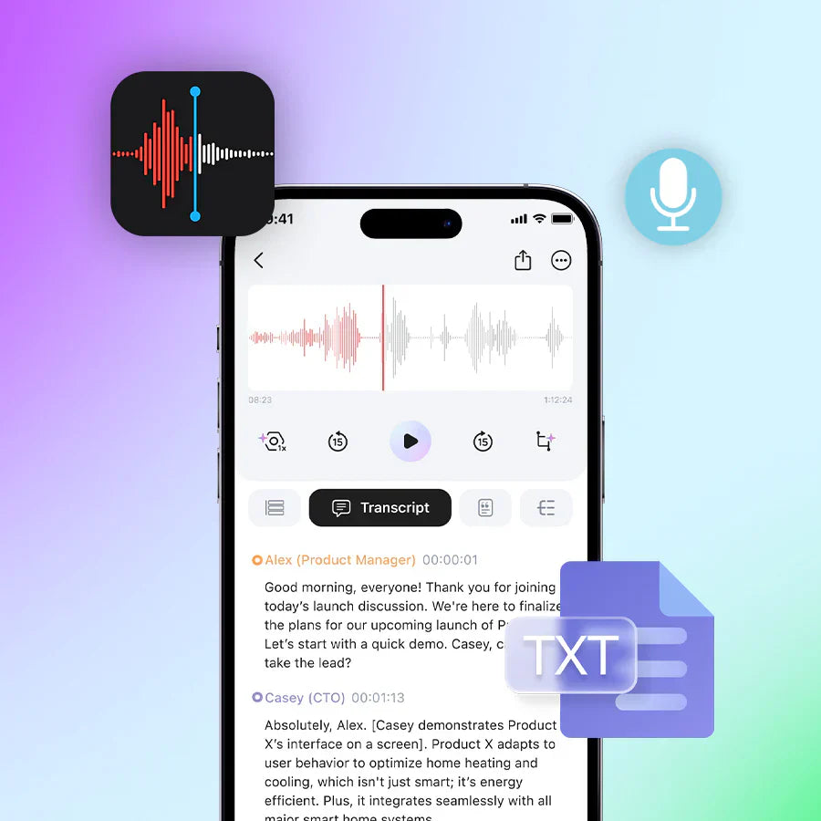Iphone Voice Memos to Text
