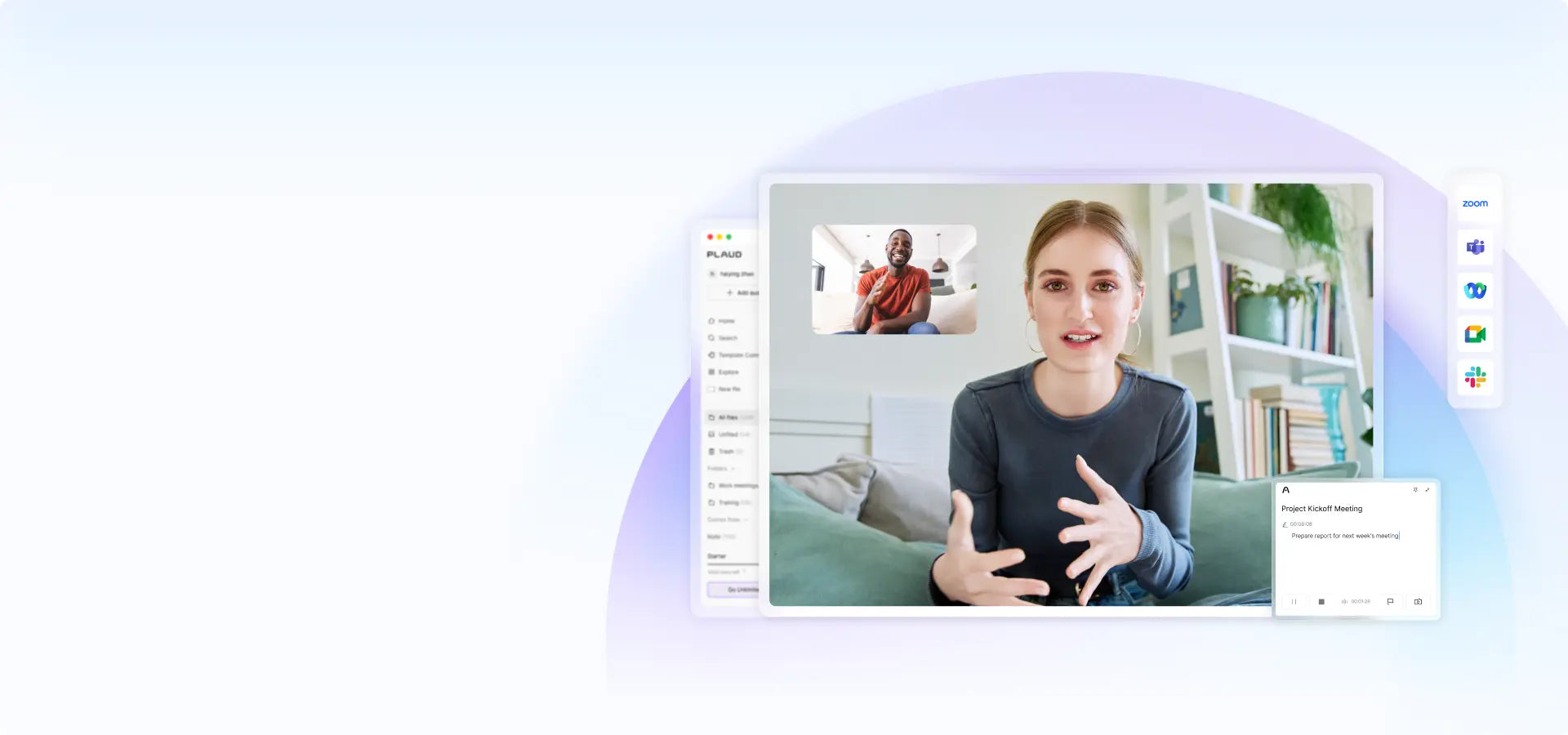 <p class="desktop-banner-title">
<span>
Plaud Desktop <sup>Beta</sup>
</span>
</p>
<p class="desktop-banner-desc">
Capture every online meeting without bots
<br class="pc">
<br class="mb">
</p>
<style>
.slideshow .swiper-slide-active .sec__content-inner
{
padding-left:0px;
}
.desktop-banner-title {
margin-bottom: 20px;
color: #000;
font-size: 70px;
font-weight: 400;
line-height: 1.2;
}
.desktop-banner-title span {
position: relative;
}
.desktop-banner-title span sup {
position: absolute;
top: 0;
right: 0;
padding: 4px 10px;
background: linear-gradient(107.1deg, #8F53ED 0.37%, #00D0FF 105.26%);
border-radius: 5px;
font-weight: 600;
font-size: 14px;
line-height: 1.2;
color: #FFFFFF;
transform: translateX(calc(100% + 20px));
}
.desktop-banner-desc {
margin-bottom: 92px;
color: #000;
font-size: 32px;
font-weight: 400;
line-height: 1.2;
}
.desktop-banner-desc br.mb {
display: none;
}
@media screen and (max-width: 1600px) {
.desktop-banner-title {
font-size: 48px;
}
.desktop-banner-desc {
margin-bottom: 64px;
color: #000;
font-size: 20px;
font-weight: 400;
line-height: 1.2;
}
}
@media screen and (max-width: 992px) {
.desktop-banner-title {
font-size: 40px;
}
.desktop-banner-desc {
font-size: 16px;
}
.desktop-banner-title span sup {
padding: 2px 5px;
border-radius: 1px;
font-size: 8px;
transform: translateX(100%);
}
}
@media screen and (max-width: 768px) {
.desktop-banner-title {
margin-bottom: 12px;
font-size: 40px;
text-align: center;
}
.desktop-banner-desc {
margin-bottom: 40px;
font-size: 20px;
text-align: center;
}
.desktop-banner-desc br.pc {
display: none;
}
.desktop-banner-desc br.mb {
display: inline-block;
}
}
</style>