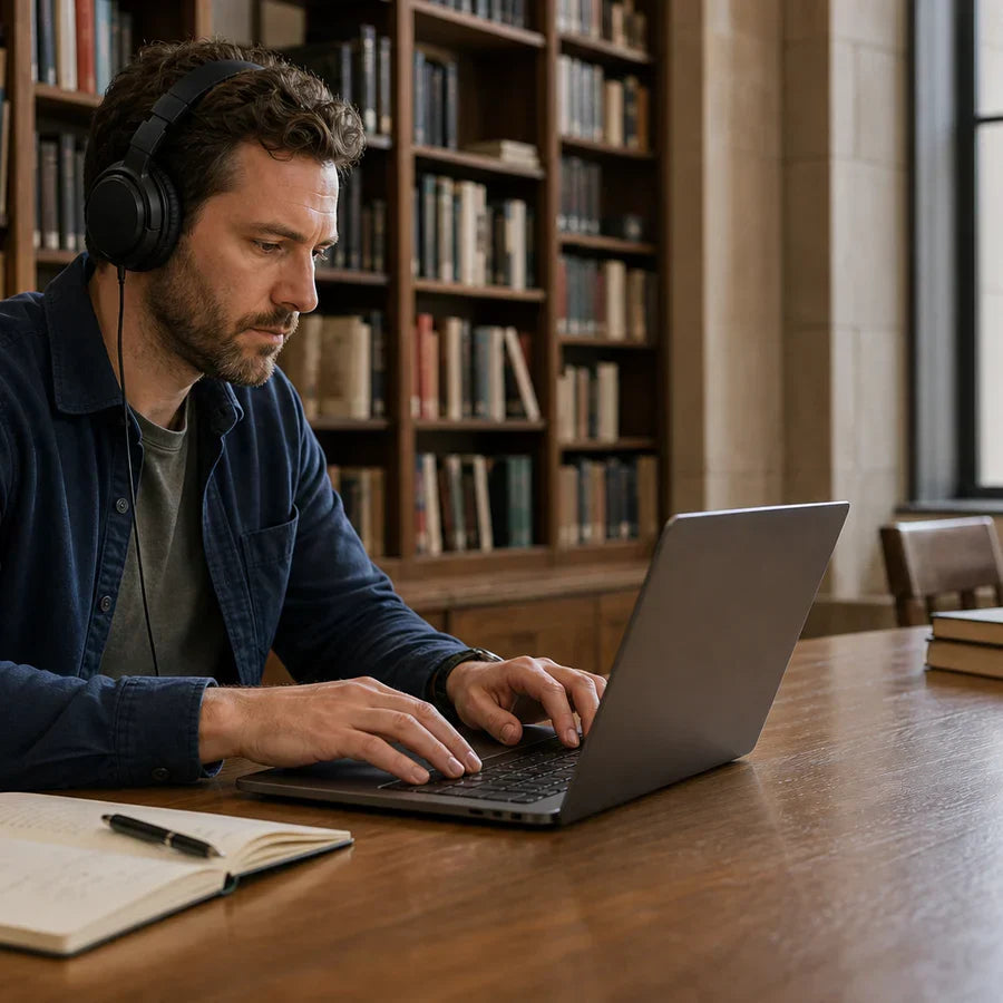 How to transcribe a voice recording or audio into text