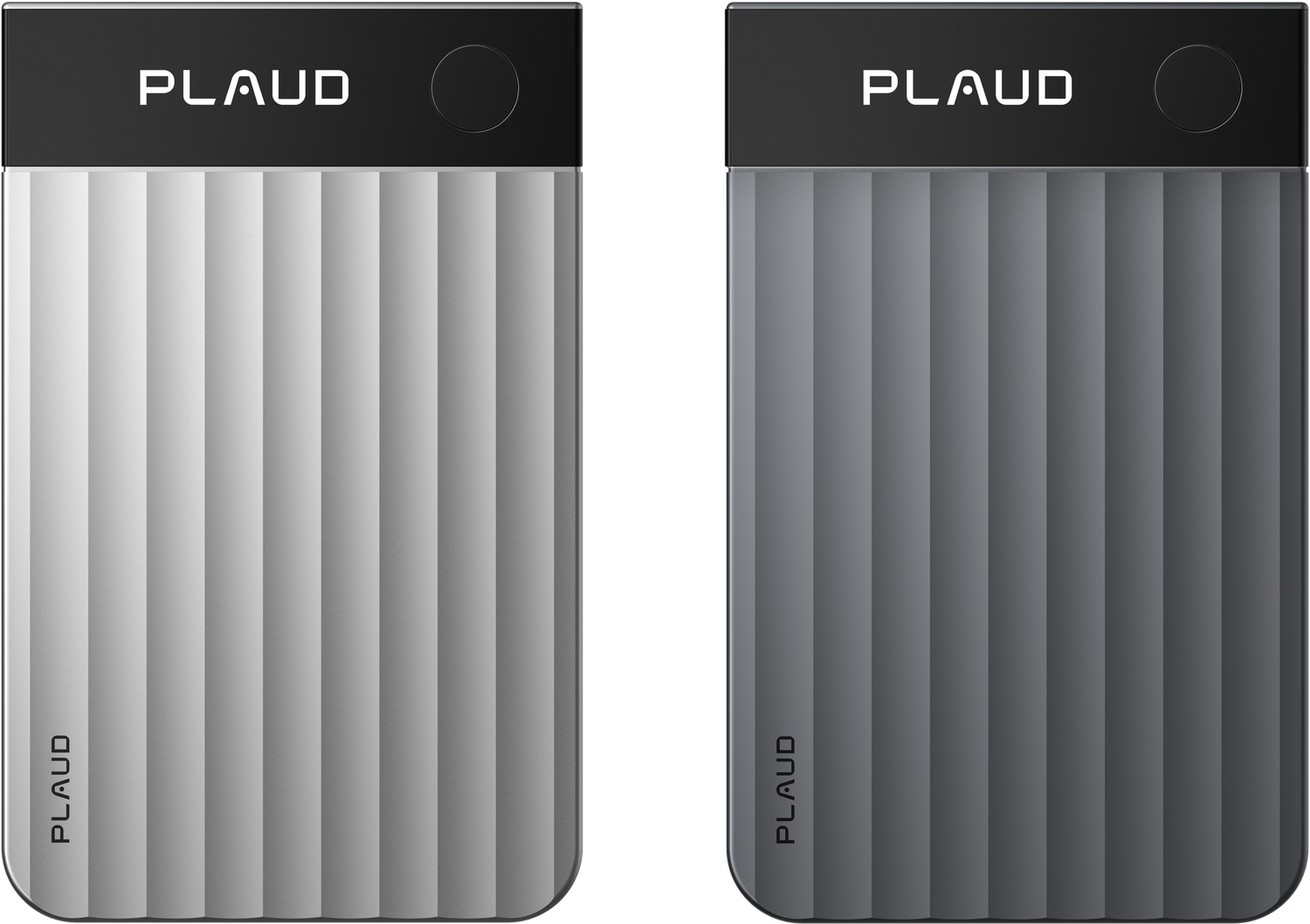 PLAUD NOTE Pro rippled metal design and AMOLED display