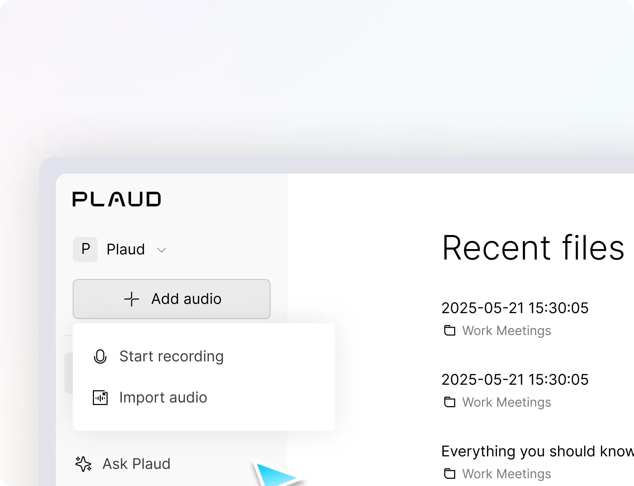 Audio file?